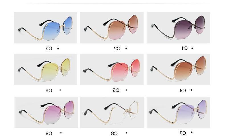 Ladies Round Sunglasse Glasses Women